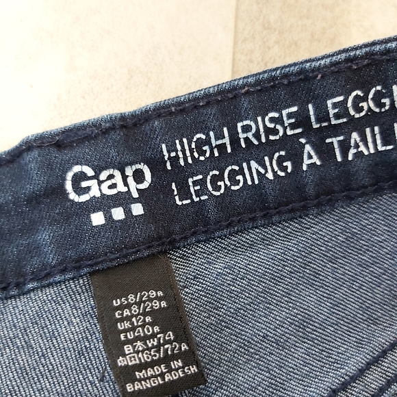 Gap high rise jeggings Size 29 EUC - Picture 4 of 4